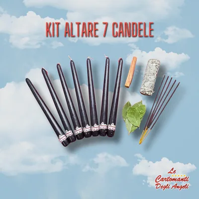 Box Altare 7 Candele Nere – foto 2