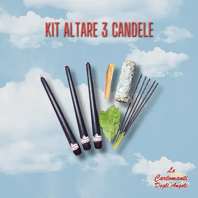 Box Altare 3 Candele Nere – foto 2